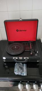 DENVER VPL120 Platenspeler zwart, Overige merken, Ophalen of Verzenden, Zo goed als nieuw, Automatisch