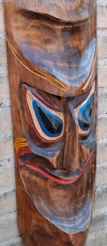 Masker.  Afrika.  Houtsnijwerk.  22/60/10  cm. beschikbaar voor biedingen