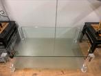 Bor glazen salontafel, Ophalen, 100 tot 150 cm, 50 tot 100 cm, Minder dan 50 cm