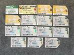 15x oude voetbal tickets Vitesse Arnhem UEFA en vriendsch, Verzenden, Gebruikt, Vitesse, Poster, Plaatje of Sticker