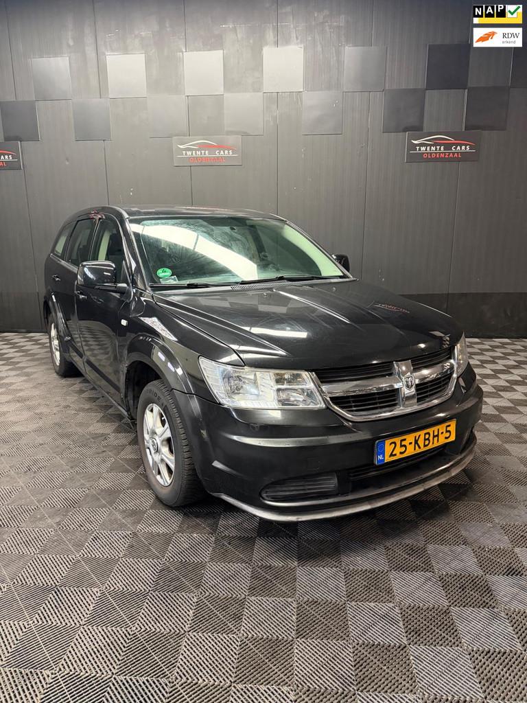 Dodge Journey 2.4 SE Clima | Camera | Led | 7-Persoons |, Auto's, Dodge, Voorwielaandrijving, Gebruikt, Zwart, 4 cilinders