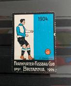 Duitsland sluitzegel '04 Frankfurt Britannia voetbal, Verzenden, Overige periodes, Gestempeld