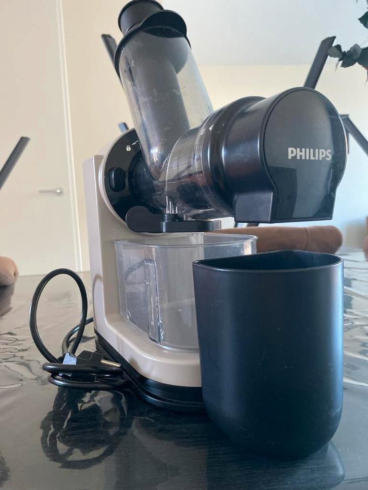 Philips Slowjuicer - Gezond sap makkelijk!, Witgoed en Apparatuur, Juicers, Gebruikt, Slowjuicer, Elektrisch, Ophalen of Verzenden