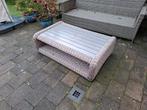 Wicker tuintafel 120 x 80 x 37 cm, Ophalen of Verzenden, Gebruikt, Rechthoekig, Wicker