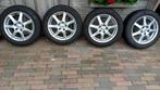Winterbanden Goodyear 205/55R16 op LM velg, Auto-onderdelen, Banden en Velgen, Ophalen, Gebruikt, 16 inch, Banden en Velgen