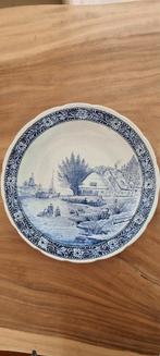 ANTIEK Delfts blauw wandbord by BOSCH, Antiek en Kunst, Ophalen of Verzenden