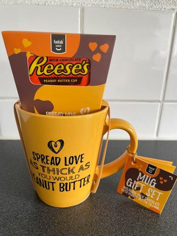 Chocolade beker gift set, bijna gratis beschikbaar voor biedingen
