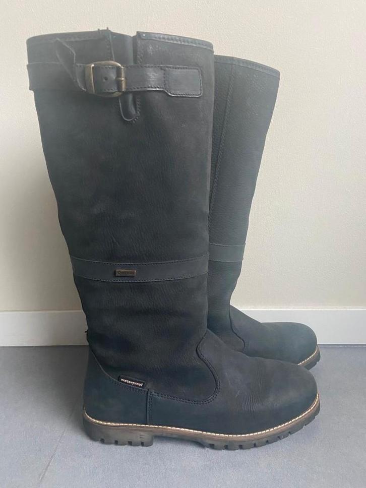 Travelin outdoor laarzen wol gevoerd waterafstotend leer 40, Kleding | Dames, Schoenen, Zo goed als nieuw, Hoge laarzen, Zwart