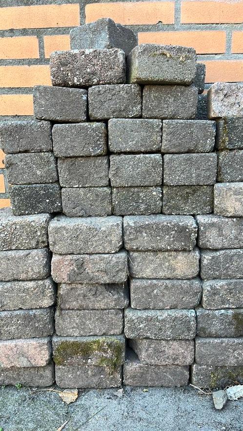 Koppelstone klinkers 10x10x5 grijs 30m2, Tuin en Terras, Tegels en Klinkers, Gebruikt, Klinkers, Beton, 10 m² of meer, Ophalen