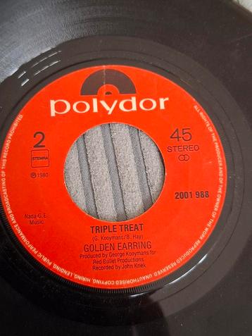 Golden Earring - Triple Treat 7" Single (1980) beschikbaar voor biedingen