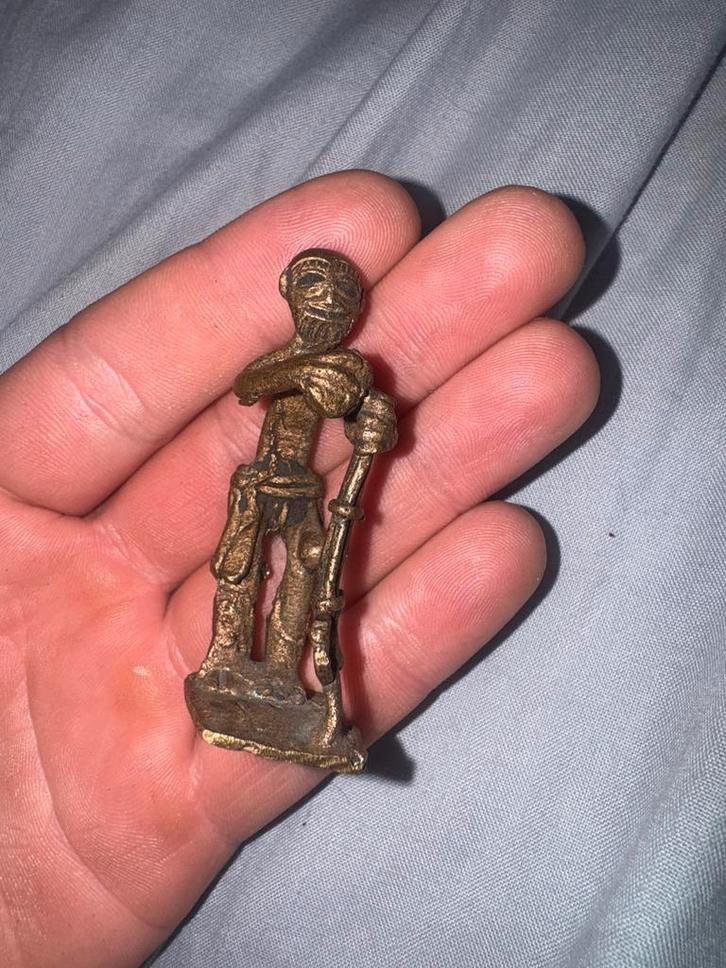 Akan Ashanti Goudgewicht, Antiek en Kunst, Kunst | Beelden en Houtsnijwerken, Ophalen of Verzenden