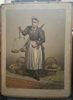 Schoolplaat De Fruitvrouw, Ophalen of Verzenden, Natuur en Biologie