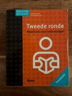Delftse Methode Tweede Ronde - Nederlands voor anderstaligen, Boeken, Studieboeken en Cursussen, Ophalen of Verzenden, Alpha, Zo goed als nieuw