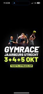 Gymrace men solo zondag, Tickets en Kaartjes, Eén persoon