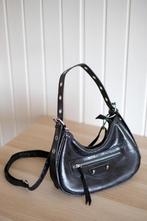 Zwarte handtas Y2K 2000 small black bag, Sieraden, Tassen en Uiterlijk, Tassen | Damestassen, Ophalen of Verzenden, Nieuw, Zwart