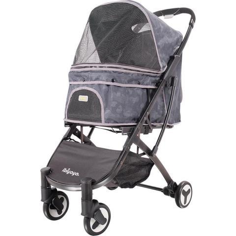 Ibyaya Speedy Fold Pet Buggy Grey Jeans in prijs verlaagd, Dieren en Toebehoren, Honden-accessoires, Nieuw, Ophalen of Verzenden