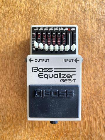 Boss Bass Equalizer GEB-7 beschikbaar voor biedingen
