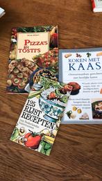 Diverse kookboekjes kaas, rijst, pizza’s en tosti’s, Ophalen of Verzenden, Gelezen