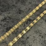 14 karaat gouden ketting magnum schakel massief, Sieraden, Tassen en Uiterlijk, Kettingen, Ophalen of Verzenden, Nieuw, Goud