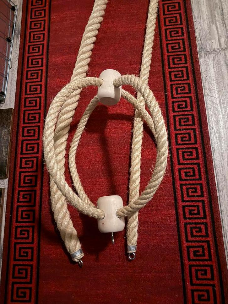 Papegaaien touwen en schommel, Dieren en Toebehoren, Vogels | Toebehoren, Zo goed als nieuw, Ophalen