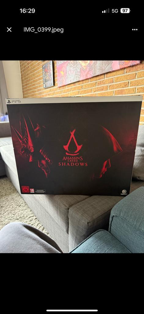 Assassin’s creed shadows CE, Spelcomputers en Games, Games | Sony PlayStation 5, Zo goed als nieuw, Ophalen