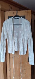 Suggest/ Pain de Sucre overslag vest, Kleding | Dames, Ophalen of Verzenden, Zo goed als nieuw, Maat 38/40 (M), Wit