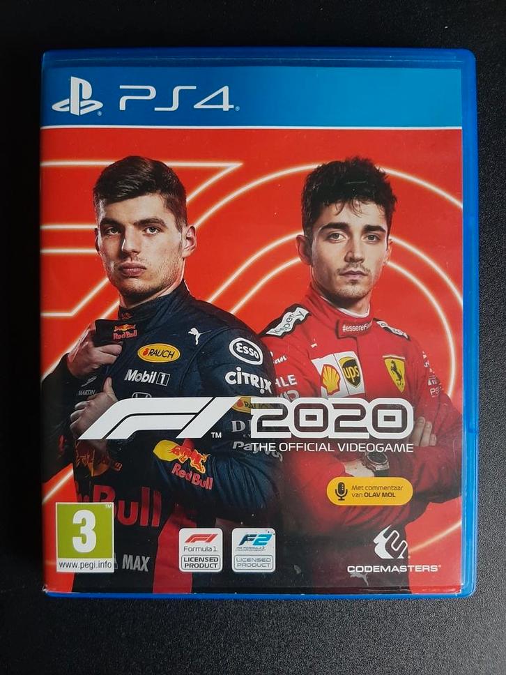 F1 2020 (PS4), Spelcomputers en Games, Games | Sony PlayStation 4, Gebruikt, Racen en Vliegen, 3 spelers of meer, Vanaf 3 jaar