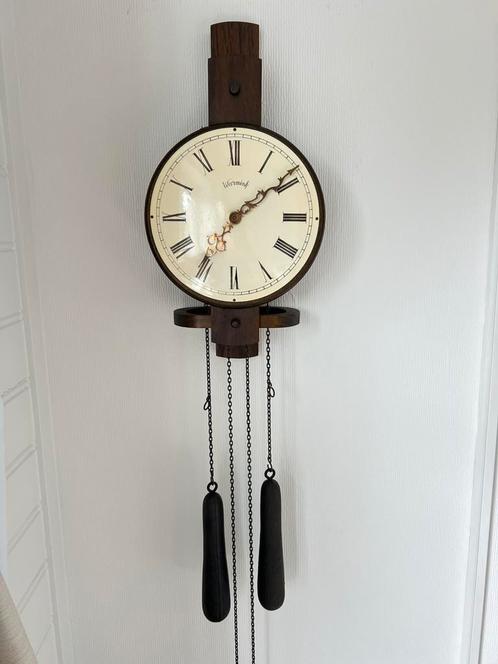 Warmink antieke klok, Huis en Inrichting, Woonaccessoires | Klokken, Gebruikt, Wandklok, Analoog, Ophalen