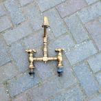 Klassieke messing mengkraan, Minder dan 50 cm, Gebruikt, Ophalen of Verzenden, Minder dan 25 cm