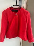 Zara Blazer rood - Maat XS, Kleding | Dames, Jasjes, Kostuums en Pakken, Verzenden, Zara, Jasje, Maat 34 (XS) of kleiner