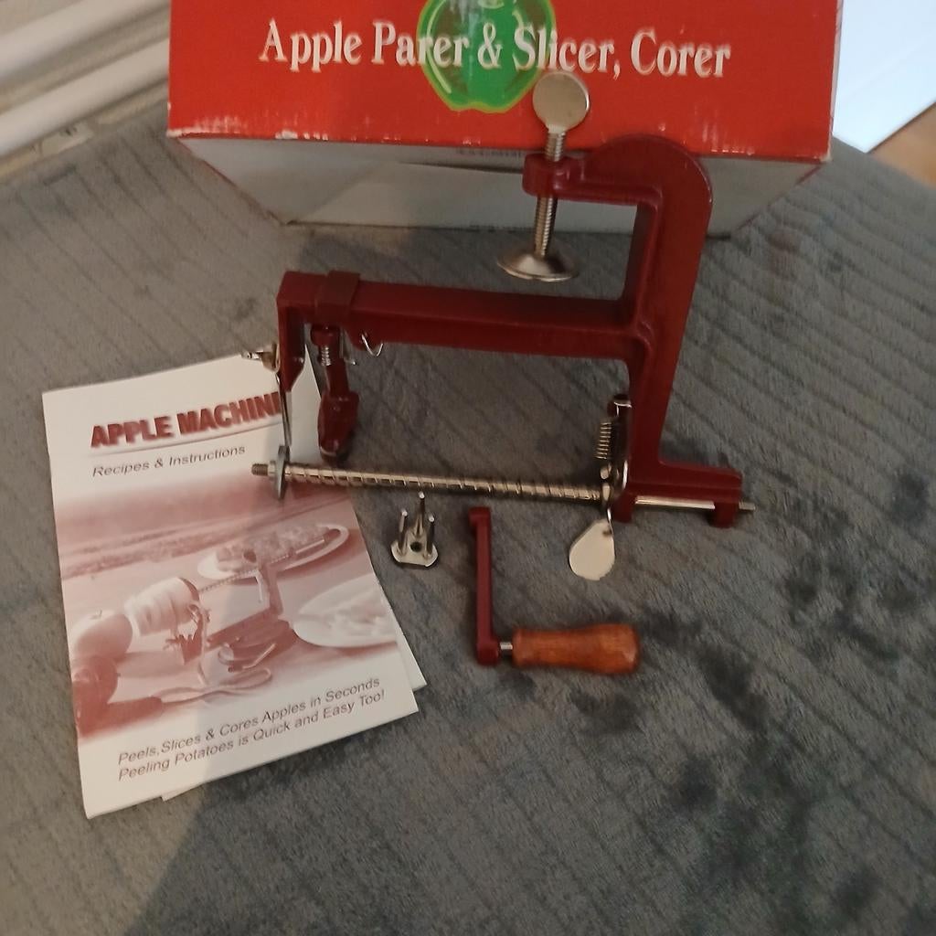 Appel machine., Ophalen