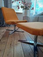 Design fauteuil Palau met hocker, Huis en Inrichting, Fauteuils, Ophalen, Gebruikt, Design, 75 tot 100 cm