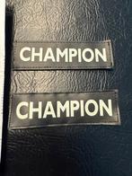 2x klittenbandlabels CHAMPION voo hondenharnas borsttuig, Dieren en Toebehoren, Ophalen of Verzenden, Nieuw