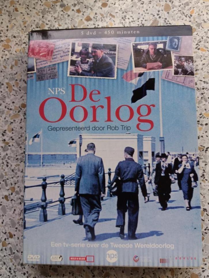 De Documentaire "De Oorlog", 9 afleveringen, op 5 DVD's., Cd's en Dvd's, Dvd's | Documentaire en Educatief, Zo goed als nieuw