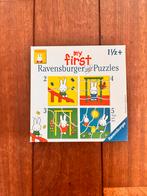 Nijntje Puzzel - Mijn Eerste Puzzel, Ophalen, Zo goed als nieuw, Van hout, Minder dan 10 stukjes