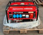 Hüttenberg H8500W STROOMGenerator - Nieuw! NOODPAKKET 72 uur, Elektrisch startend, Benzine, Nieuw, Ophalen of Verzenden