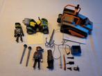 Te koop playmobil rupsvoertuig en quad., Ophalen of Verzenden, Gebruikt