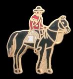Canada- Mounted Police pin 2, Verzenden, Nieuw, Stad of Land, Speldje of Pin