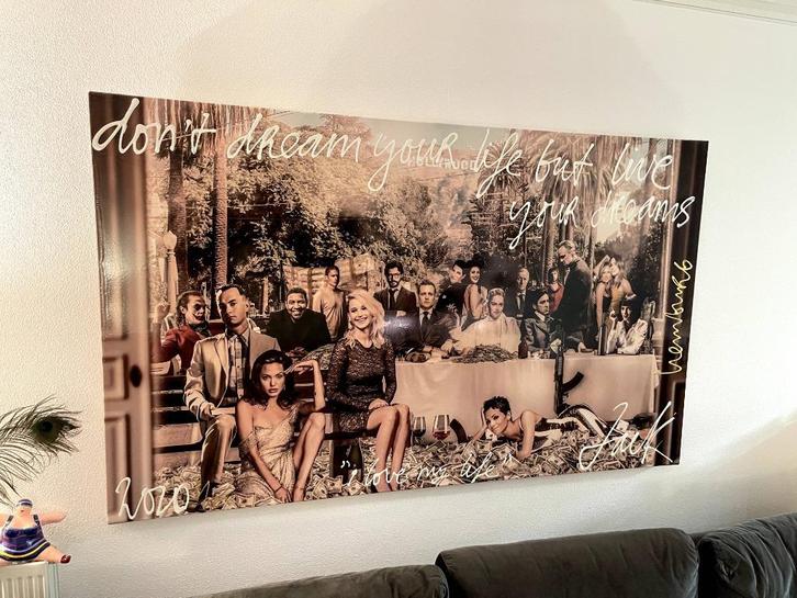 Jack Liemburg | Don't dream your life, but live your dreams, Antiek en Kunst, Kunst | Schilderijen | Modern, Ophalen