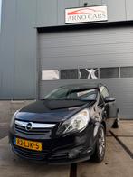 Opel Corsa 1.2 16V 3D 2010 Zwart + ONDERHOUDSBEURT, Voorwielaandrijving, Euro 5, 40 €/maand, Zwart