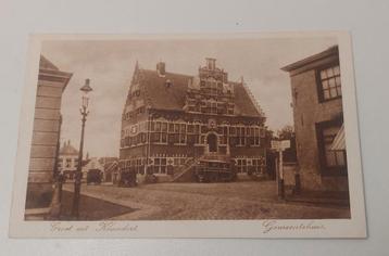 Klundert ansicht Gemeentehuis 1909 beschikbaar voor biedingen