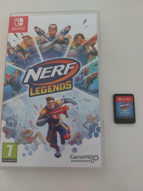 Nintendo Switch Nerf Legends, Spelcomputers en Games, Games | Nintendo Switch, Zo goed als nieuw, 1 speler, Vanaf 7 jaar, Ophalen of Verzenden