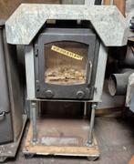 Speksteen Houtkachel 5kW - Bijzondere Creatie, Huis en Inrichting, Kachels, Ophalen, Gebruikt, Houtkachel, Vrijstaand