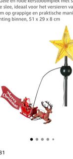 Kerstboom piek., Ophalen, Gebruikt