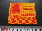sticker bergeijk tegelhandel antonis bv loo 113, Verzamelen, Ophalen, Zo goed als nieuw