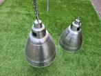 Metalen hanglamp voor mancave of zuipkeet, Huis en Inrichting, Lampen | Hanglampen, 50 tot 75 cm, Ophalen of Verzenden, Zo goed als nieuw