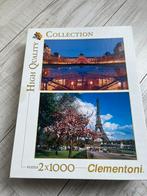 2puzzels van 1000stukjes,in 1doos., Ophalen, 500 t/m 1500 stukjes, Nieuw, Legpuzzel