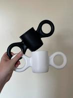 Gispen drinkbeker Richard Hutten wit zwart design, Antiek en Kunst, Ophalen of Verzenden