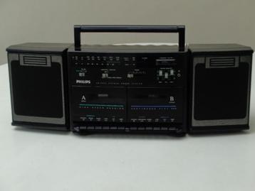 Stereo Radio - Cassette Boombox PHILIPS Type AW-7792 beschikbaar voor biedingen