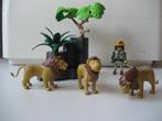playmobil verzorger met leeuwen, Kinderen en Baby's, Speelgoed | Playmobil, Ophalen of Verzenden, Zo goed als nieuw